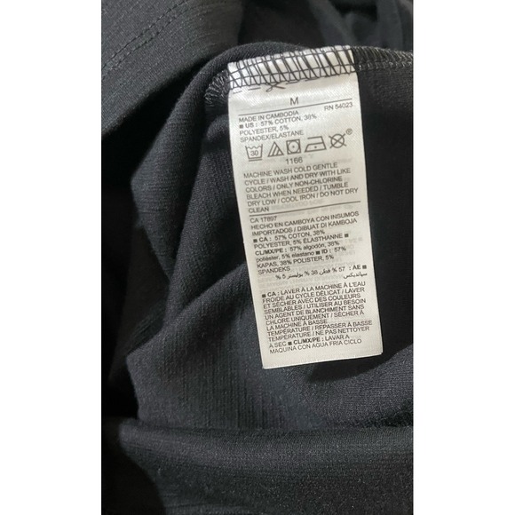 NWT  Old Navy Med Tank Mini Dress Black Sleeveless Minimal Capsule Classic - Picture 8 of 9